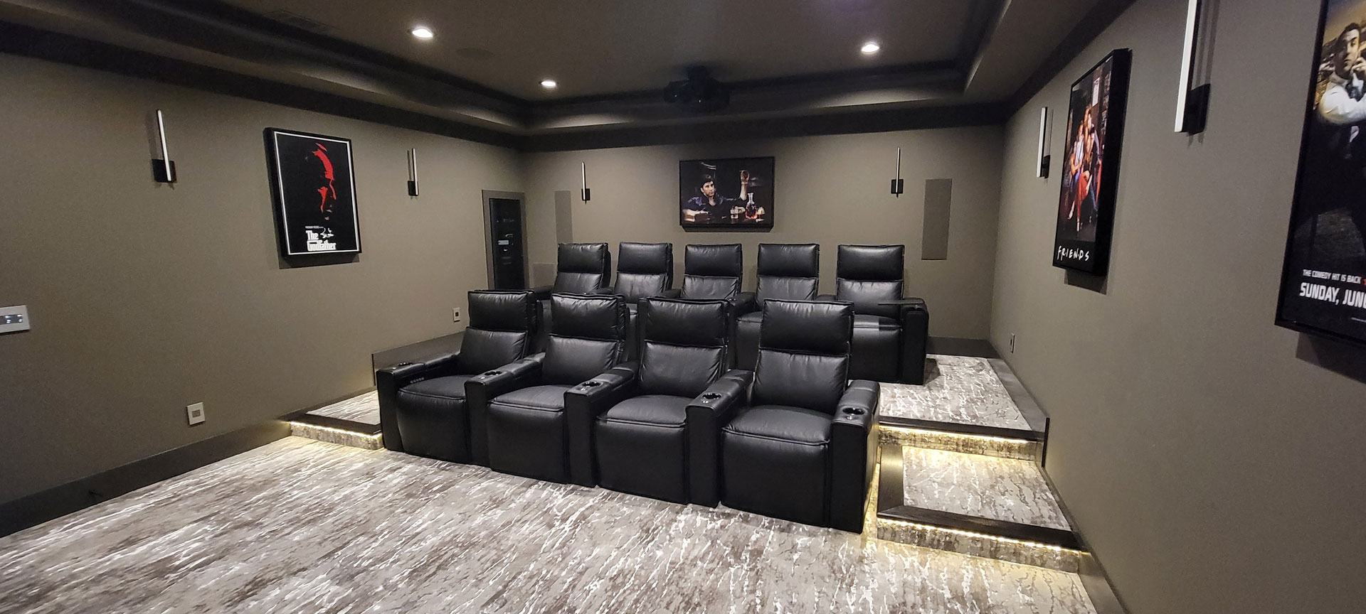 Home Theater Installation Project in Marietta & Atlanta, GA