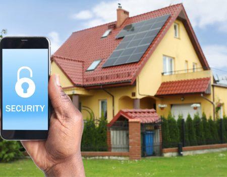 security feature on smartphone using Smart Home Automation in Marietta, GA